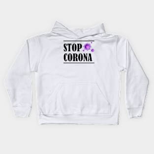 stop corona Kids Hoodie